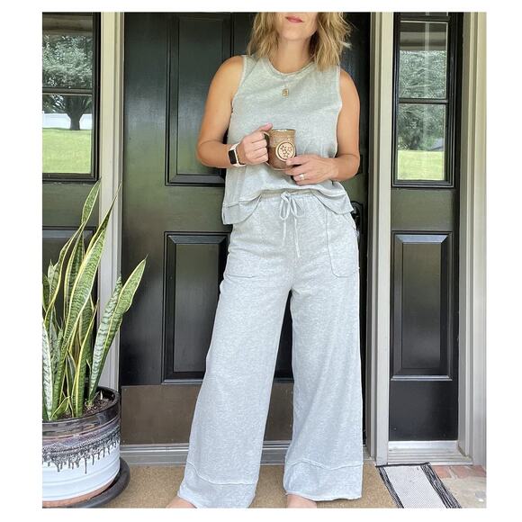 Gray Lounge Set - Picture 2 of 2